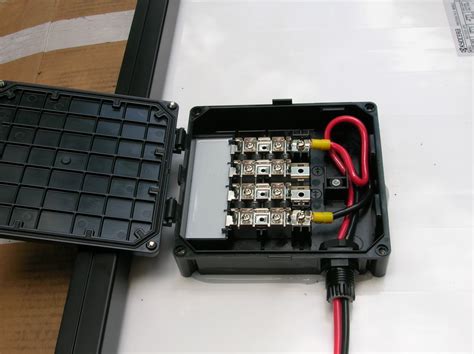 junction box cable solar panels|solar panel junction box installation.